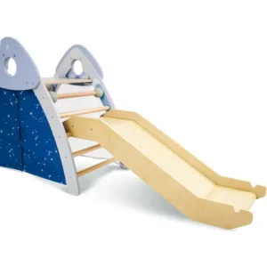 Hape E1222 6 Aire De Jeu Escalade & Toboggan 4 En 1