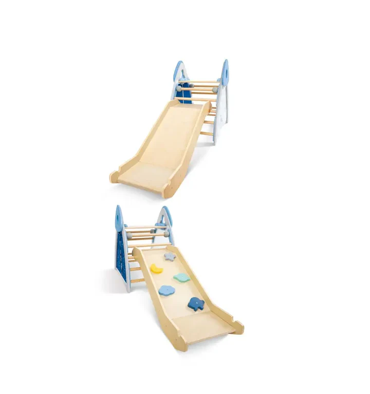 Hape E1222 7 Aire De Jeu Escalade & Toboggan 4 En 1
