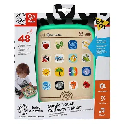 Hape E800853 1 Tablette Éducative Magic Touch Curiosity 6m+