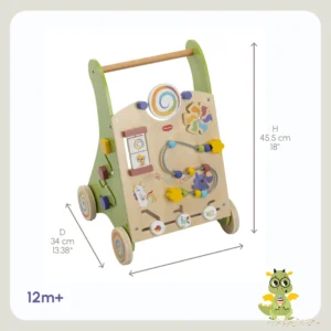 Tiny Love 2222150832 12 Trotteur En Bois Born To Party (18m+)