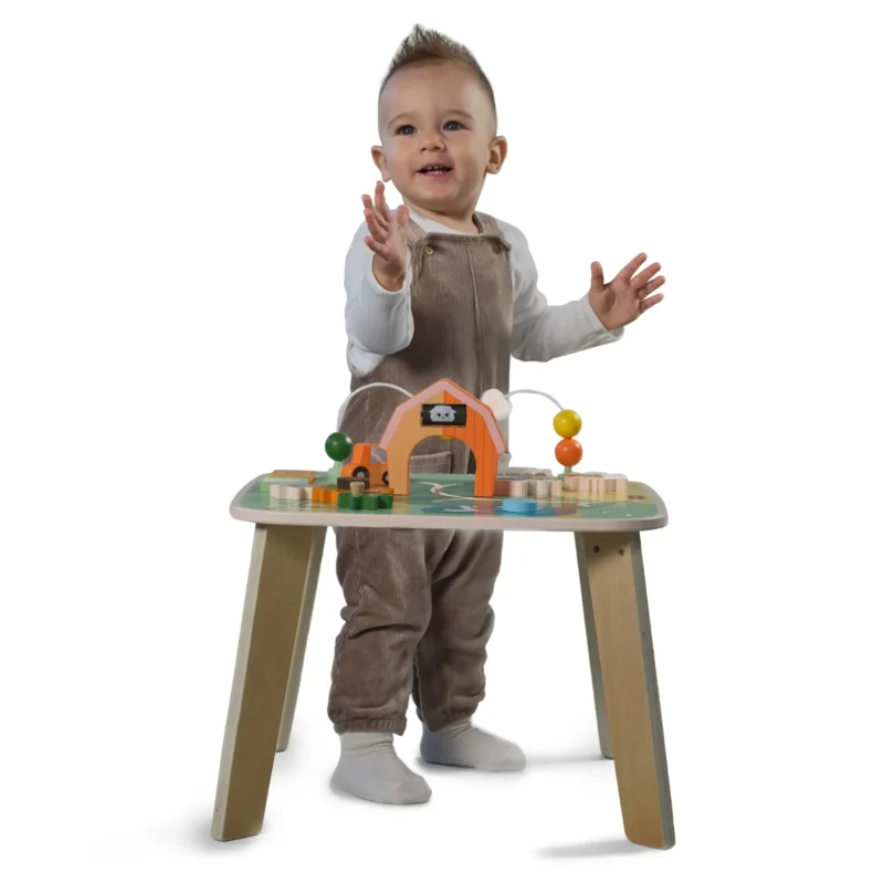 Tiny Love 3333181121 13 Table D’activités En Bois Farmers