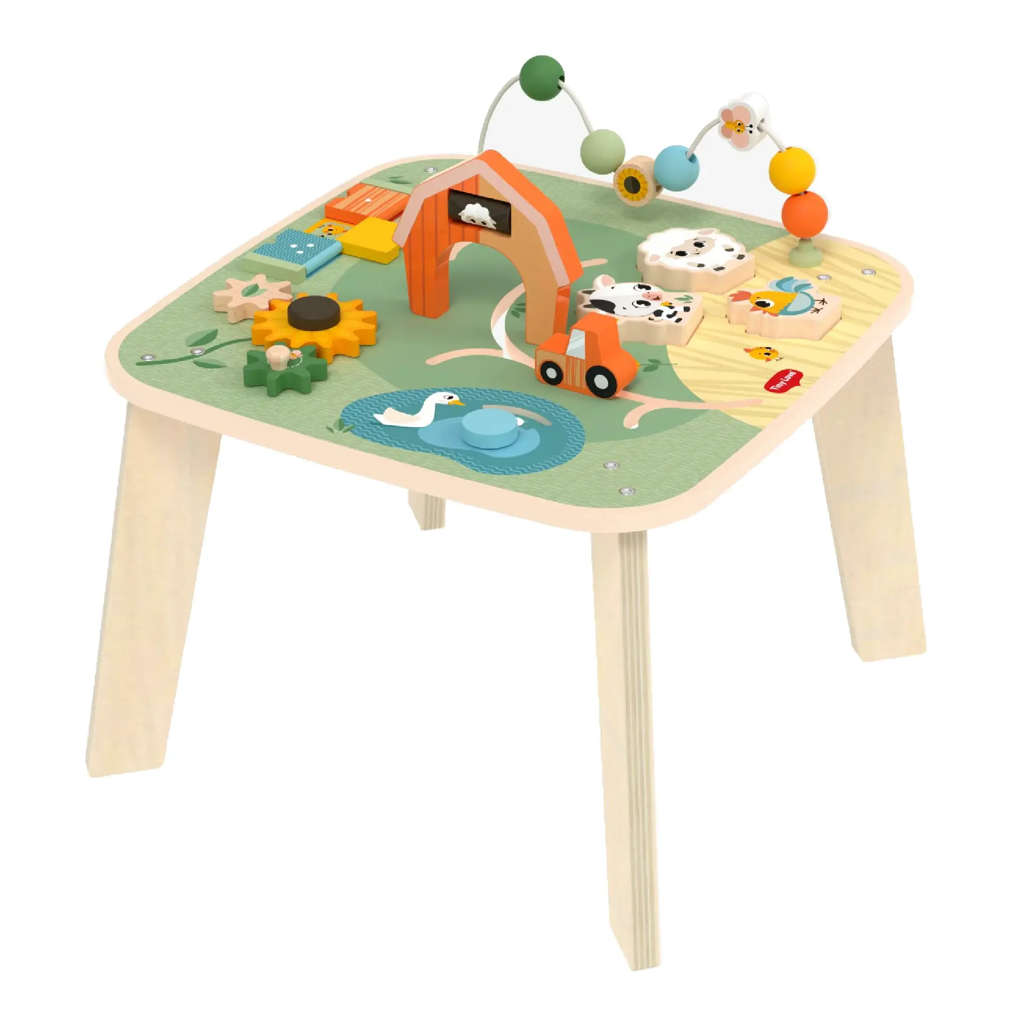 Table d’activités en Bois Farmers 12M+