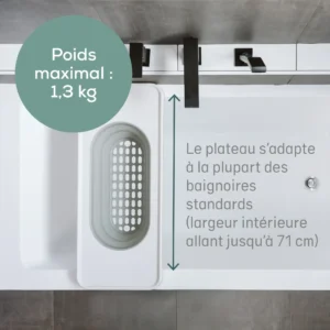 Angelcare I000741 EU 11 Plateau De Bain Avec Panier Extensible Angelcare I000741 EU 11 Plateau De Bain Avec Panier Extensible