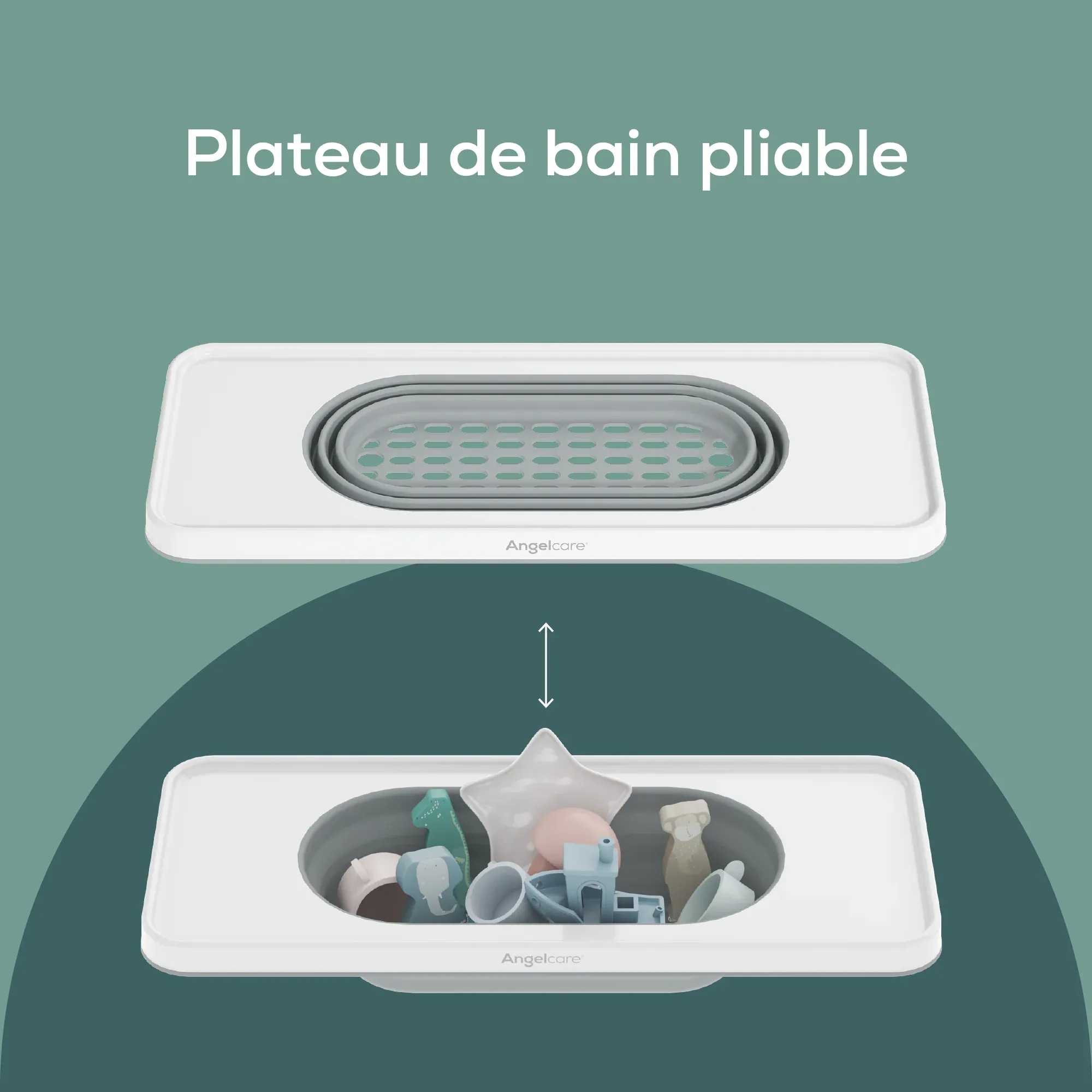 Angelcare I000741 EU Plateau De Bain Avec Panier Extensible Angelcare, Plateau de Bain avec Panier Extensible, I000741 EU, www.millelunes.com