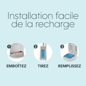 Angelcare I000819 EU 10 Sacs Diaper Genie Easyroll 18 Sacs