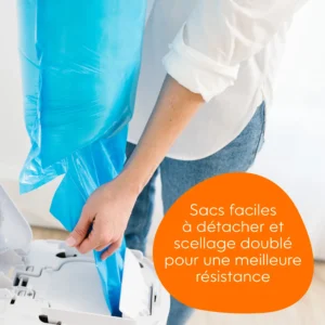 Angelcare I000819 EU 3 Sacs Diaper Genie Easyroll 18 Sacs