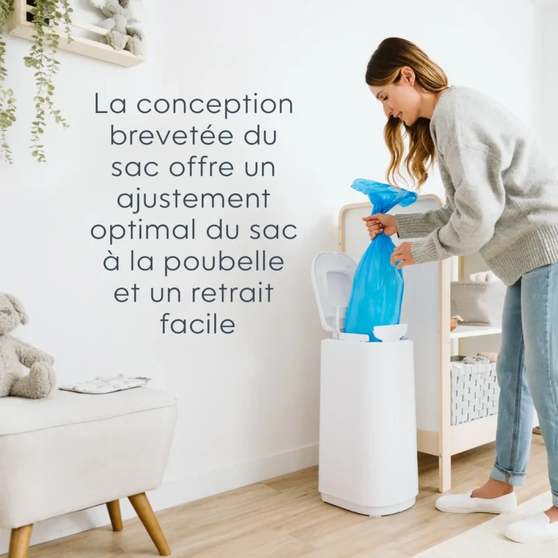 Angelcare I000819 EU 5 Sacs Diaper Genie Easyroll 18 Sacs