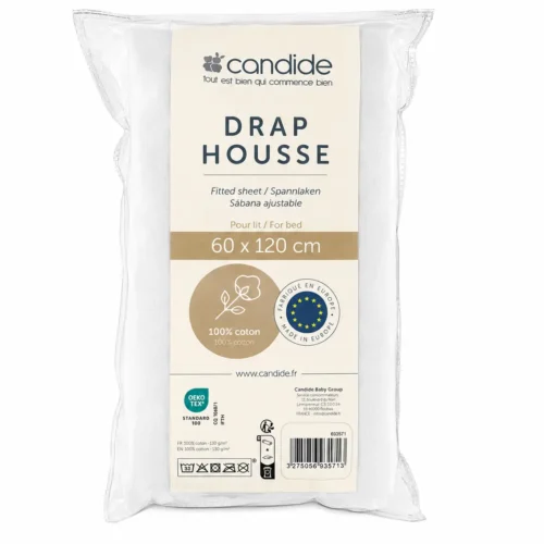 Candide 693571 1 Drap Housse 60x120