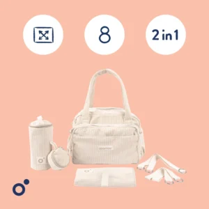 Doomoo FY01 3 Sac À Langer Beige Fluffy