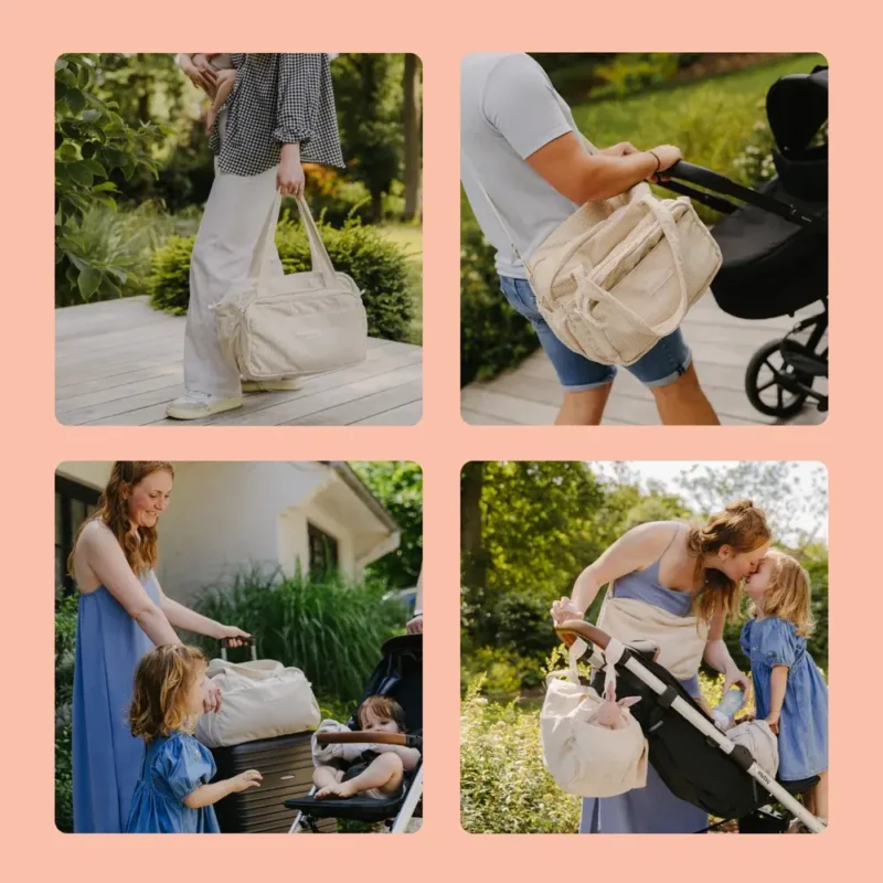 Doomoo FY01 5 Sac À Langer Beige Fluffy