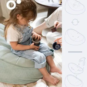 Doomoo SG02 7 Transat Bébé Seat'n Grow Green Doomoo SG02 7 Transat Bébé Seat'n Grow Green