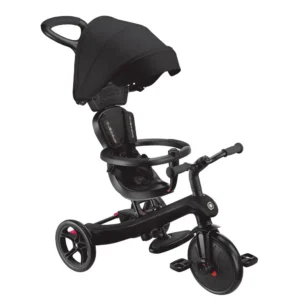 Globber NTGB0000634 120 3 Tricycle Évolutif Explorer Noir Trike 4 en 1