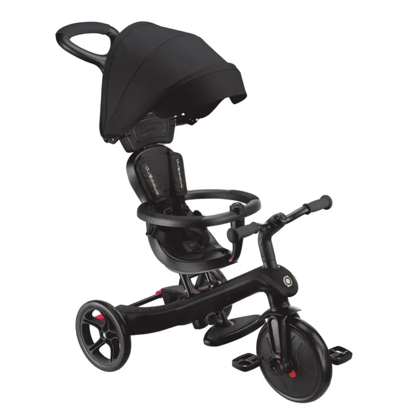 Globber NTGB0000634 120 3 Tricycle Évolutif Explorer Noir Trike 4 en 1