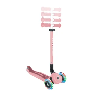 Globber NTGB0000744 210 4 Go Up Active Lights 360 Pastel Pink