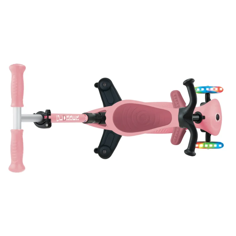 Globber NTGB0000744 210 8 Go Up Active Lights 360 Pastel Pink