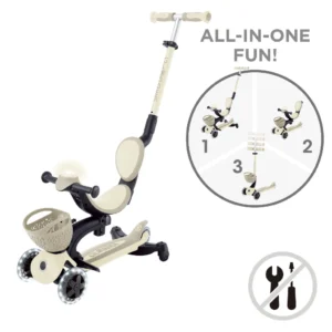 Globber NTGB0000844 466 8 Trottinette Évolutive Go•up Baby Lights 360 Globber NTGB0000844 466 8 Trottinette Évolutive Go•up Baby Lights 360