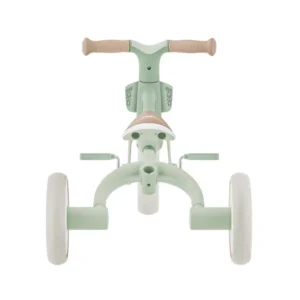 Globber VEGB0000738 109 12 Tricycle D’apprentissage 3en1 Plus Ecologic Sauge 12m+
