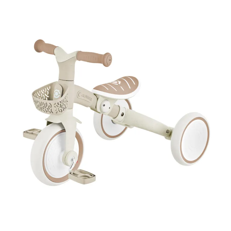 Globber VEGB0000738 466 2 Tricycle 3 en 1 Plus Ecologic Sable