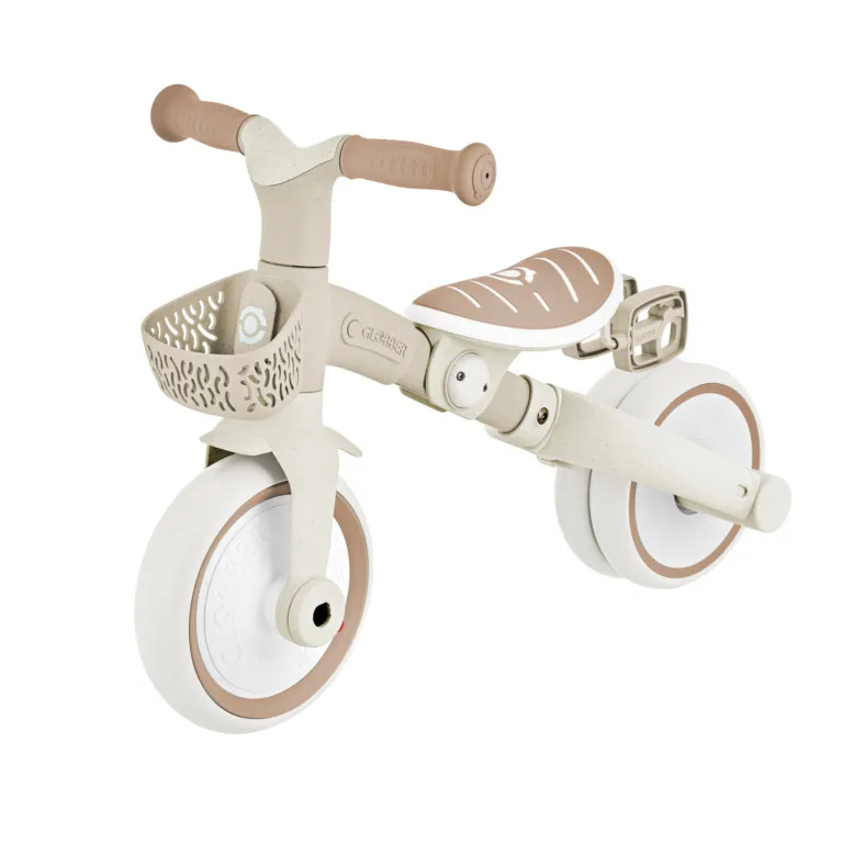 Globber VEGB0000738 466 3 Tricycle 3 en 1 Plus Ecologic Sable