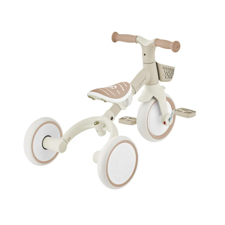 Globber VEGB0000738 466 5 Tricycle 3 en 1 Plus Ecologic Sable