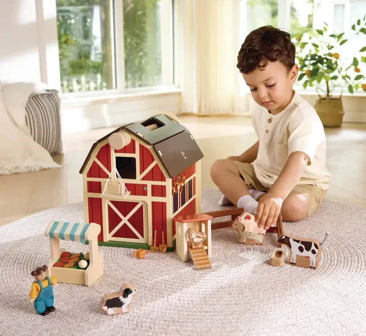 Hape E3530 4 Ferme Joyeuse