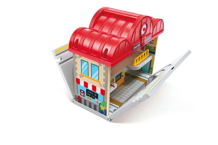 Hape E3877 5 Gare Ferroviaire Portable