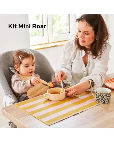 Babymoov A005407 4 Coffret Repas Bébé Premiers Mois Mini Roar