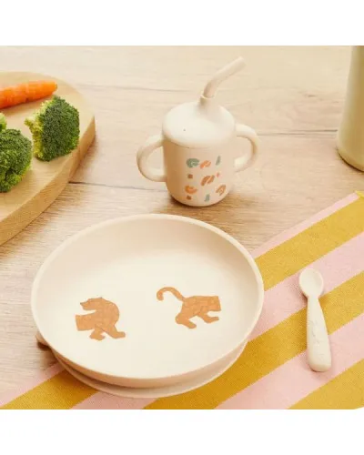 Babymoov A005409 2 Coffret Repas Bébé Deuxième Âge Little Roar