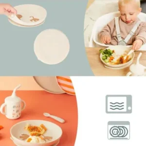 Babymoov A005409 3 Coffret Repas Bébé Deuxième Âge Little Roar