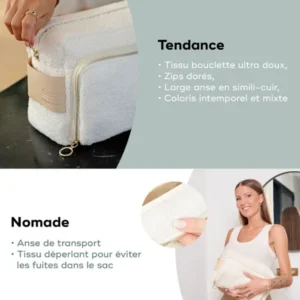 Babymoov A032009 5 Trousse De Toilette Curl White