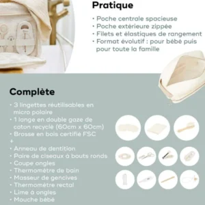 Babymoov A032009 9 Trousse De Toilette Curl White
