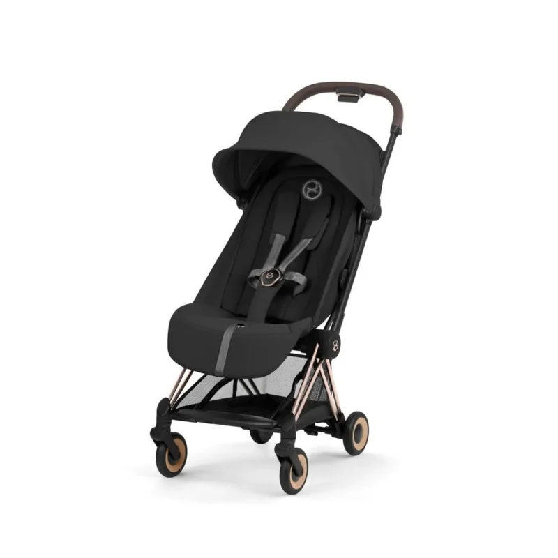 Cybex 526000177 3 New Pack Coya + Nacelle Pliable Rose Gold Sepia Black Nouvelle Génération