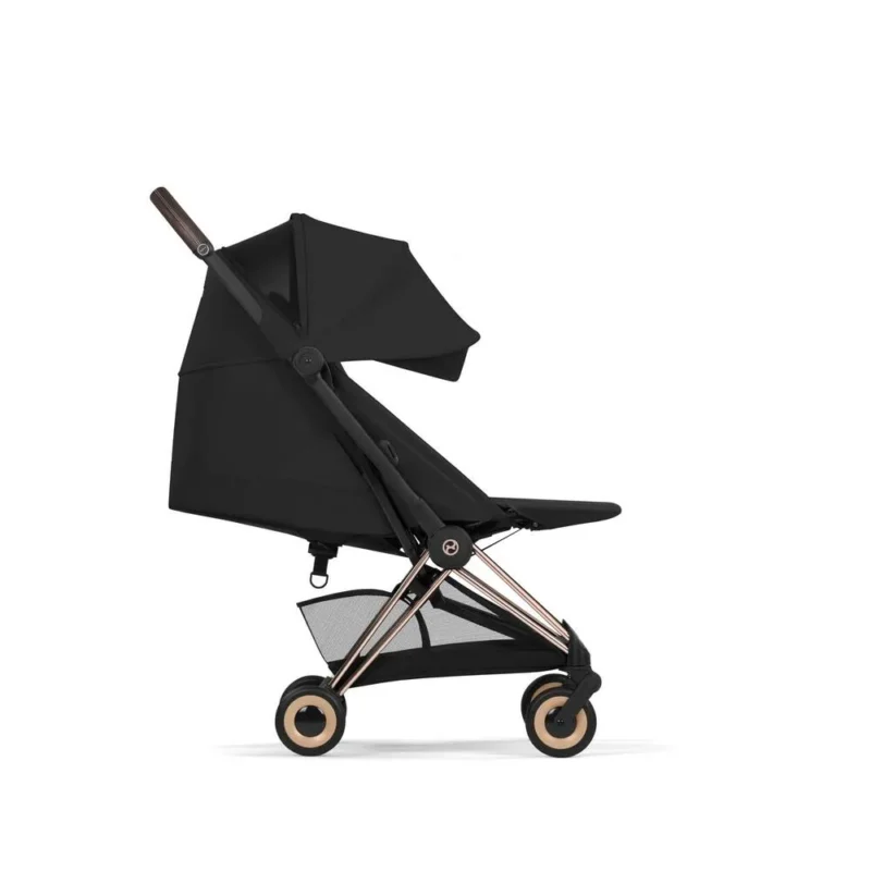 Cybex 526000177 6 New Pack Coya + Nacelle Pliable Rose Gold Sepia Black Nouvelle Génération
