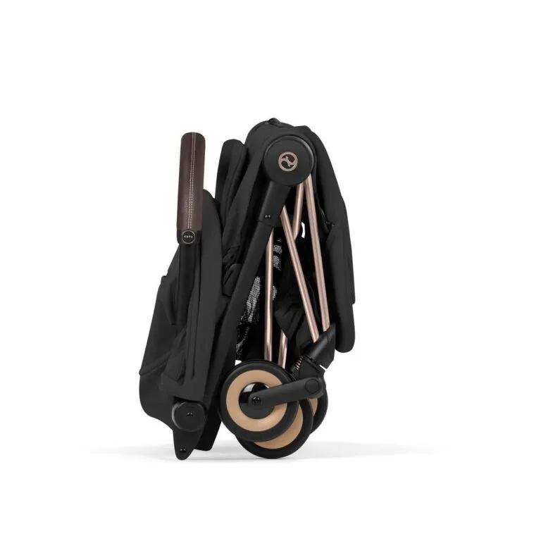Cybex 526000177 7 New Pack Coya + Nacelle Pliable Rose Gold Sepia Black Nouvelle Génération
