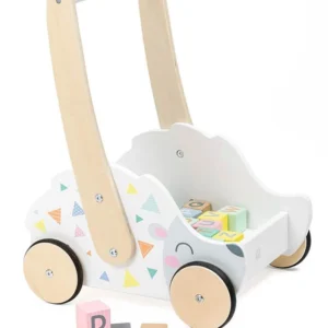 Eurekakids 691838954 1 Trotteur En Bois Avec Blocs 18m+ Eurekakids 691838954 1 Trotteur En Bois Avec Blocs 18m+