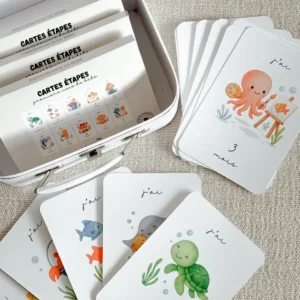 Gribouille carm 26 2 Cartes Étapes Premières Fois De Bébé Gribouille carm 26 2 Cartes Étapes Premières Fois De Bébé