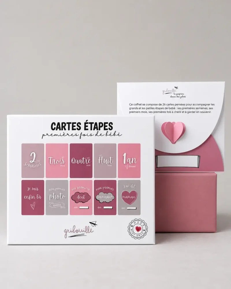 Gribouille carr 26 1 Cartes Étapes Premières Fois De Bébé Gribouille carr 26 1 Cartes Étapes Premières Fois De Bébé