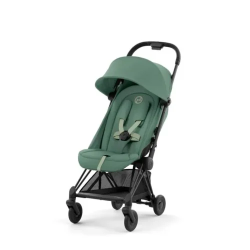 Cybex 522004355 522004125 523000219 2 Pack Cybex Coya Matt Black Green + Adaptateurs + Cloud T I size Black