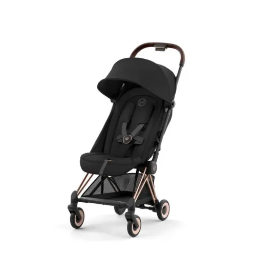Cybex 523000219 522004245 522004125 2 Pack Coya Rosegold Sepia Black + Adaptateur + Cloud T I size Black