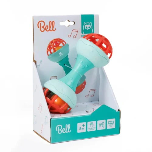Eurekakids 69180013 1 Hochet Bell Double Cloche