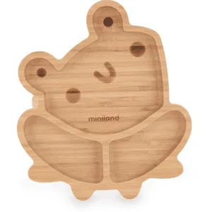 Miniland ML 889472 3 Assiette en Bois Grenouille Miniland ML 889472 3 Assiette en Bois Grenouille